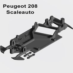 208-angle.jpg Télécharger fichier STL Enrouleur de châssis Peugeot 208 Scaleauto • Objet pour impression 3D, ACSlot