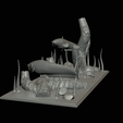 sumec-podstavec-standard-quality-1-14.png two catfish scenery in underwather for 3d print detailed texture