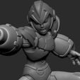 MegaX_ss_02.jpg Free STL file Megaman X Posed Figurine・3D printable object to download