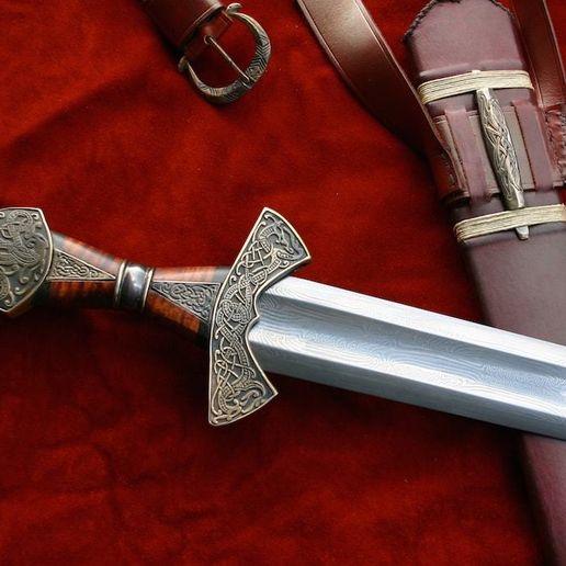 Dragon Sword Handle Casting Molds 3D model