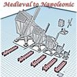 Windmill - Medieval to Napoleonic.jpg Download STL file Windmill - Medieval Wargame in Napoleon • Model to 3D print, Eskice