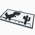 dino2.png Keychain Keychain - Dinosaur Without Connection