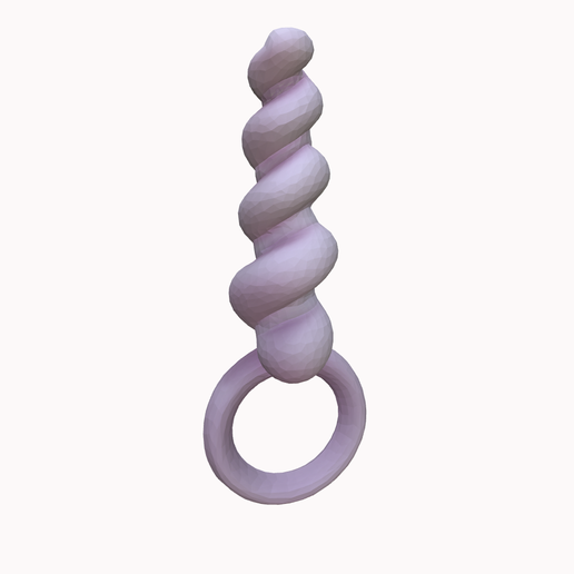 PLUG ANAL ESPIRALArchivo STL para Impresin 3DCults