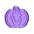 Cute Pumpkin(11) Cookie Cutter 1.stl Fichier STL Joli ensemble de 12 emporte-pièces d'Halloween à la citrouille・Modèle pour imprimante 3D à télécharger, roxengames