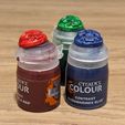 PXL_20231114_101415911.jpg Battletech Snap-On Paint Swatches for Citadel Paints (Presupported)