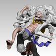 yiy.jpg Nika Luffy - One Piece - Gear 5 - 3d Print - split part