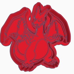 charizard.png charizard cookie cutter
