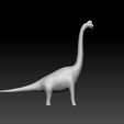 bra2.jpg Brachiosaurus - Dinosaur Brachiosaurus 3d model for 3d print