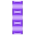 RestCylCyl3Squish.stl Personalizador de reposo lineal de bolígrafo/brocha/herramienta/teclado