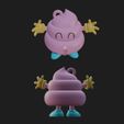 4.jpg UNCHI KEY RING - ARALE PINK POO