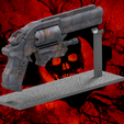 Assembly8.png Gears of War Boltok Pistol and Stand