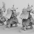 Warboss-on-Boar-(2).jpg Free STL file Boss Git on Pet Drake・Object to download and to 3D print