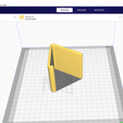 CE3_phone-holder5-Ultimaker-Cura-3_28_2023-3_57_43-PM-2.png Archivo STL gratis Soporte minimalista para teléfono・Plan para descargar y imprimir en 3D