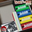 27.jpg TICKET TO RIDE EUROPE INSERTS / INTERNAL ORGANIZER BY AM-MEDIA