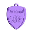 Arsenal Key Ring.stl Arsenal Key Ring