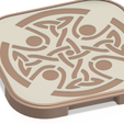tray_pot_v16 v4-10.png tray board for cutting stand with celtic pattern 3d-print and cnc
