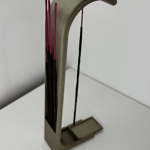 IMG_5148.jpeg Elegant 3D Printed Incense Holder – Modern and Functional Design