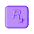 Logo Rockstar.stl Rockstar Logo