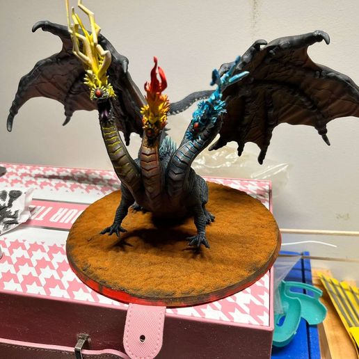 🎲 Gleeok・ STL File for 3D printing・Cults