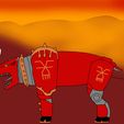 juggernaut_of_khorne.jpg Pop Khorn new rhino, just the mount of the blood god warriors