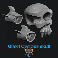 Giant Cyclops skull AeA i Of, Giant Cyclops Skull