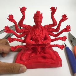IMG_3108_display_large.JPG Fichier STL gratuit Dieu Méditant Indien・Plan pour impression 3D à télécharger