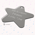 bebe-little-star-design-2023.png Welcome Home - Baby Shower Sign Star