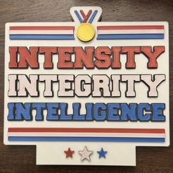 2x KURT ANGLE V2 Logo Display by MANIACMANCAVE3D