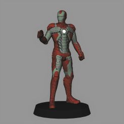 01.jpg Ironman mk 5 - Ironman 2 LOW POLYGONS AND NEW EDITION