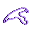 Spa3D.stl SPA F1 Track Keychain