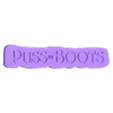 BASE.stl PUSS IN BOOTS LOGO