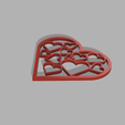 Corazon_2.png Free STL file Heart with hearts・Model to download and 3D print