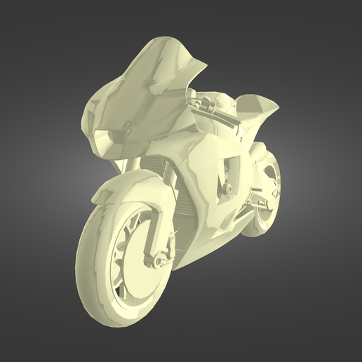 🥷 Kawasaki Ninja ZX-RR.・ STL File for ・Cults