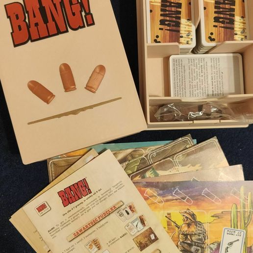 📦 Bang board game, BANG game box, packaging・ STL File for ・Cults