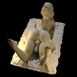 5.png Archivo STL Soporte para teléfono/tableta de mujer transgénero・Modelo para descargar y imprimir en 3D