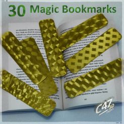 book-magic_1.jpg 3D file Magic Bookmarks・3D printable model to download, c47