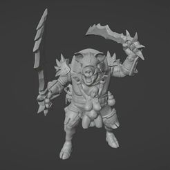 PigmanMonster01.jpg Fichier 3D Monstre Pigman・Modèle pour impression 3D à télécharger
