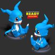 2side.jpg Veemon - Digimon Adventure