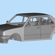 4.jpg 3D print car Tofas Sahin Regata Fiat 131 STL file