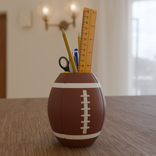 RUGBY BALL PEN HOLDER Easy Print