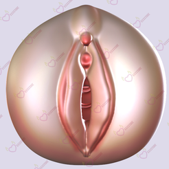 fat-pussy-fleshlight-01.png OBJ file FAT PUSSY HENTAI FLESHLIGHT・3D print design to download