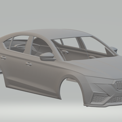 0,1.png STL file skoda octavia rs・Template to download and 3D print