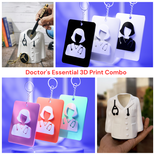 doctor-keychain-combo2.png Pen Holder and Keychain combo