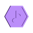 hexagon_note.stl 81 Symbol Meeple Hexagons Collection – 3D Printable Game Tokens