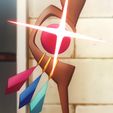 08.jpg Konosuba Wizard archmage Megumin upgraded Staff. Anime, manga, props, cosplay