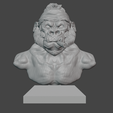 gorilla 1.png Gang Gorilla Free 3D print model