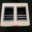 20190821_123221.jpg Free STL file Playmobil System X Barn Window frame with bars・3D printing template to download
