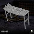 10.png Armory Table Playset 3D printable files for Action Figures