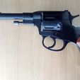IMG20240120123347.jpg Nagant M1895 Revolver Cap Gun BB 6mm Fully Functional Scale 1:1