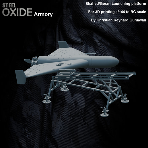 Iran/Russia HESA Shahed 136 / Geran-2 kamikaze drone launching platform type 1